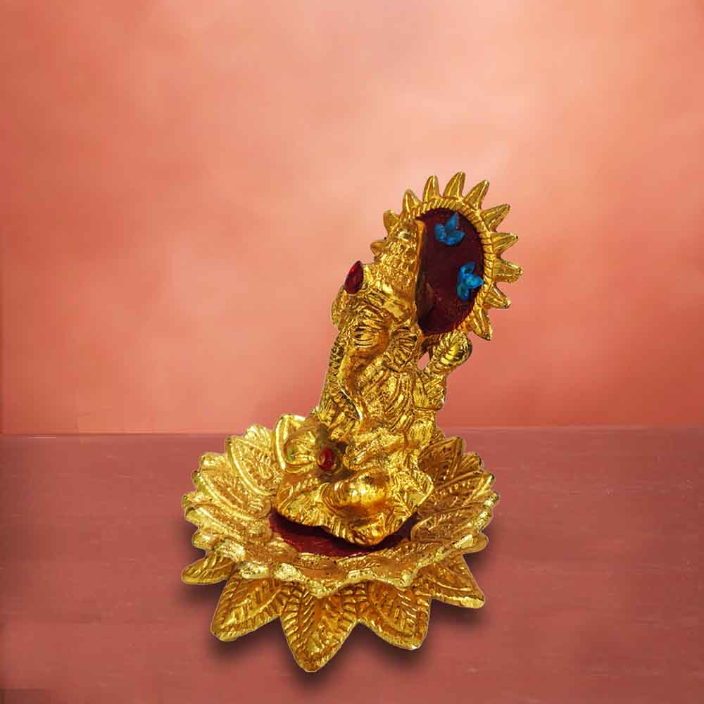 Metal Lord Ganesha Idol